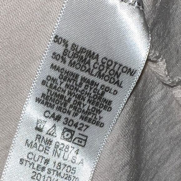 Splendid Women Ivory /cream Supima cotton Waterfall Cardigan M USA - Picture 5 of 5